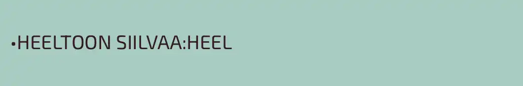•HEELTOON SIILVAA:HEEL